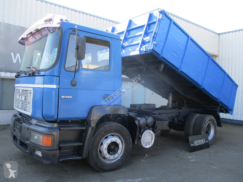 Camión MAN Manual , 3 way tipper , Spring...