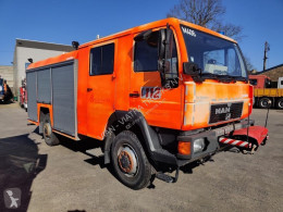 Lastbil MAN 10 -180 FAE Fire/Expedition-Truck - Feuerwehr/Reisefahrzeug - brandkår begagnad