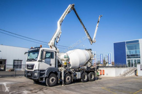 Camion betoniera autopompă de beton MAN TGS 35.400+PUMI+BOOMIXZ424