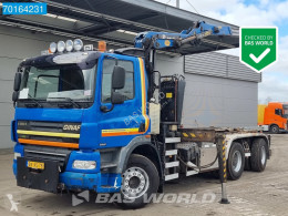 Vrachtwagen Ginaf X3232S Palfinger Epsilon Z-Crane NL-Truck tweedehands containersysteem