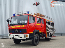 奔驰1124卡车 AF - 1.500 ltr watertank -Feuerwehr, Fire brigade - Expeditie, Camper 消防车 二手
