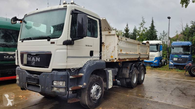 Camion Man Tri Benne Meiller Tgs X Gazoil Euro Occasion N