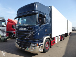 Vrachtwagen met aanhanger Scania R 450 tweedehands koelwagen mono temperatuur