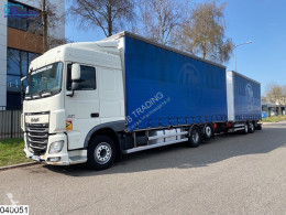 Camión remolque DAF XF 460 tautliner (lonas correderas) usado
