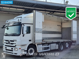 Lastbil kylskåp mono-temperatur Mercedes Actros V8 Ladebordwand Liftachse