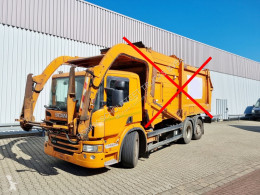 Kamion Scania P400 6x2 P400 6x2, Liftachse, Müllwagen, Heil Frontlader podvozek použitý