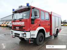 Lastbil Iveco FF 95 E 18W LF 8/6 DoKa 4X4 SFZ FEUERWEHR Löschfahrzeug brandkår begagnad