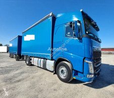 Volvo tautliner trailer truck FH FH 500 Edscha Gardine Stapleraufnahme AHK