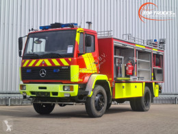 Vrachtwagen brandweer Mercedes 1124 AF - 1.800 ltr water - 600 ltr Foam - Feuerwehr, Fire brigade - Expeditie, Camper