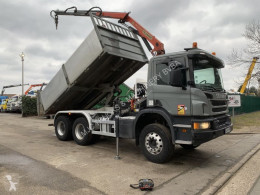 Scania P 410 truck used flatbed