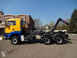 Kamion vícečetná korba MAN 33.410 Abroller mit Multilift Haken 6x6 Allrad