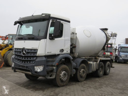 Lastbil Mercedes Arocs 3240 B 8x4 Betonmischer Top, 9m³, Deutsch betong blandare begagnad