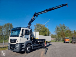 Camion MAN TGS TGS 18.430 4x4H BL Pritsche FASSI F155 plateau ridelles occasion