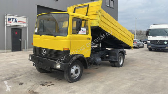 Camion Mercedes 709 D (FULL STEEL SUSPENION / MANUAL PUMP & GEARBOX) benne occasion