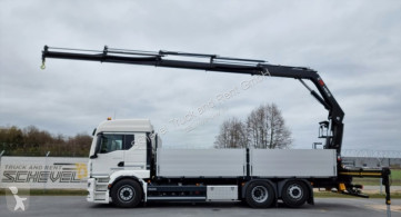 Camion MAN TGS TGS 26.470 Pritsche+HIAB 228 / 4xhydr. Funk 6x2 plateau ridelles occasion