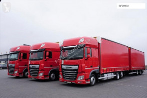 DAF tautliner trailer truck 106 / 480 / SSC / ACC / EURO 6 / ZESTAW PRZEJAZDOWY 120 M3 + remorque rideaux coulissants