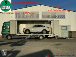 MAN TGL TGL 9.220 geschlossen + extralange Rampen Klima truck used car carrier