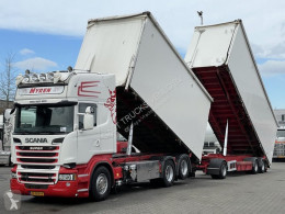 Scania R 730 trailer truck used two-way side tipper