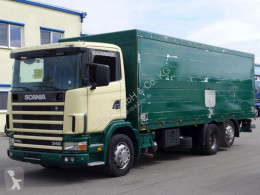 Camión caja abierta transporte de bebidas Scania B6X2FGST*Euro4*Schalter*Lift*L