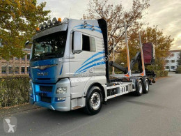 Caminhões transporte de madeira MAN TGX TGX 26.560 6x4 Hiab 96 S / Retarder / Euro 6