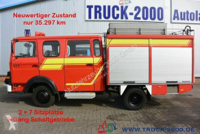 Lastbil Magirus-Deutz 75E16 A Mannschaft- Feuerwehr Löschpumpe Top brandbil med vandtank/vejhjælp brugt