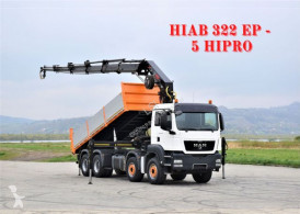Camión MAN TGS 35.440 * HIAB 322 EP-5HIPRO+FUNK / 8x4 volquete usado