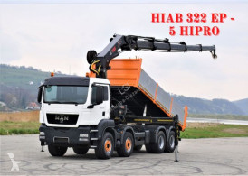 Camion MAN TGS 35.440 * HIAB 322 EP-5HIPRO+FUNK / 8x4 benne occasion