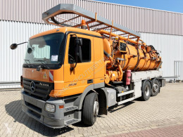 Maquinaria vial Mercedes Actros 2536 L 6x2 2536 L 6x2, Lenkachse, Kutschke Saug-/Spülwagen ca. 12,5m³, Funk camión limpia fosas usado