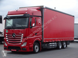 Camión lona corredera (tautliner) Mercedes ACTROS 2545/CURTAINSIDER-L: 8,15 M/BIG SPACE /E6