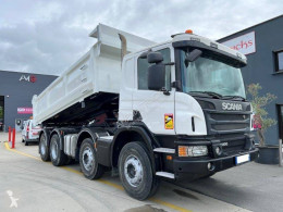 Scania two-way side tipper truck P 400