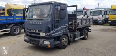 Vrachtwagen Iveco Eurocargo 75 E 18 tweedehands driezijdige kipper