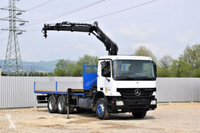 Lastbil Mercedes ACTROS 2632 *HIAB 144 B-2 CL* 6x4 * TOPZUSTAND flatbed brugt