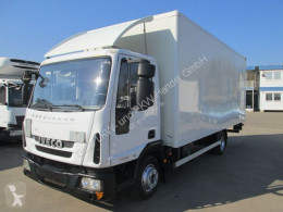 Vrachtwagen bakwagen Iveco Eurocargo EuroCargo 75 E 18 Koffer 6 m LBW 1 to.*210 tkm