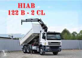 Ciężarówka DAF CF 85.340 KIPPER 4,90 m + HIAB 122B-2CL *6x4 wywrotka używana