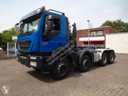 Lastbil flerecontainere Iveco Trakker Trakker 410 MEILLER Abroller 8x4