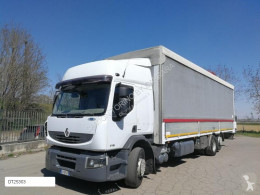 Kamion posuvné závěsy Renault PREMIUM 370.26 6X2 TELONATO 9,6 METRI