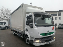 Camión lona corredera (tautliner) Renault MIDLUM 220.75 EURO 5 TELONATO+COPRI/SCOPRI 6,2 METRI
