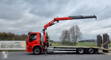 Camion porte engins Iveco 360 FASSI F165 2xhydr Winde hydr. Auffahrrampen