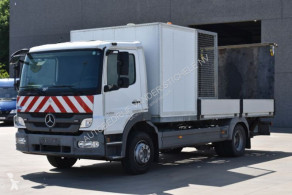 Lastbil Mercedes Atego flatbed sidetremmer brugt
