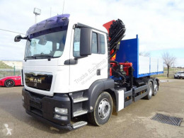 MAN TGS 26.400 truck used flatbed