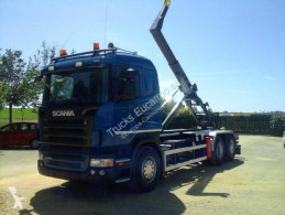 Scania hook lift truck