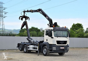 Vrachtwagen MAN TGS 26.440 Abrollkipper * BERGER FOCO L110/6x4 tweedehands portaalarmsysteem