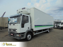 Vrachtwagen koelwagen mono temperatuur Iveco Eurocargo 120E24 + ThermoKing MD-300 + Dhollandia Lift + GEARBOX BROKEN !!!