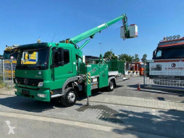 Kamion gondola teleskopický Mercedes Atego Atego 1024 arbeitsbühne, 14mtr / Euro 5