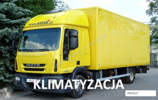 Kamion dodávka Iveco EuroCargo 120E25 eur05 sypialna, kontener winda klapa