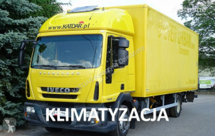 Ciężarówka furgon Iveco EuroCargo 120E25 eur05 sypialna, kontener winda klapa