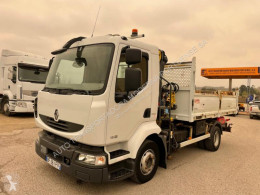 Camion Renault Midlum 180 DXI benne Enrochement occasion