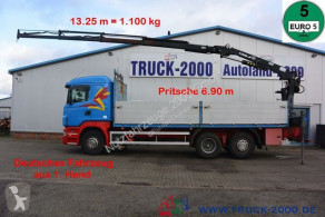 Camión plataforma Scania R R400 Euro 191L 9m=1,7t. 7m Ladefl. 1.Hand Klima