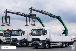Ciężarówka Palfinger MERCEDES-BENZ ANTOS / 2640 / E 6 / SKRZYNIOWY + HDS / PK 21001 L / W platforma używana
