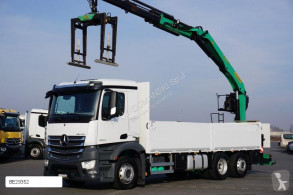 Ciężarówka Palfinger MERCEDES-BENZ ANTOS / 2640 / E 6 / SKRZYNIOWY + HDS / PK 21001 L / W platforma używana